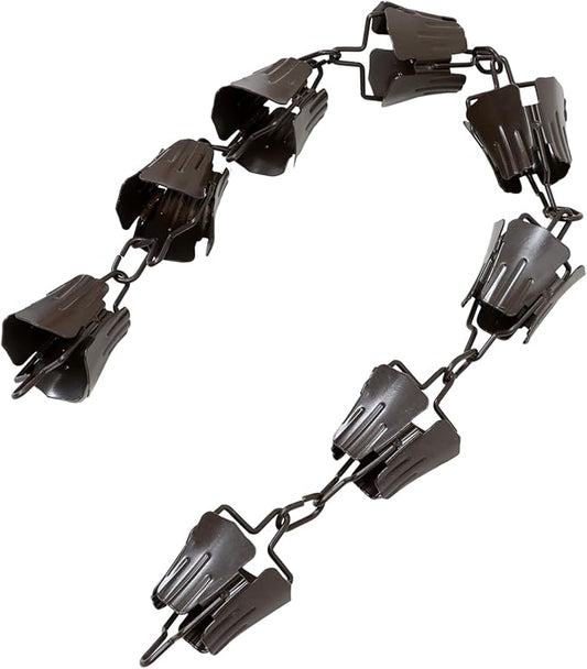Rain Chain Bell Decorative Rain Chain for Outside Japanese Style Rain Chain Bells