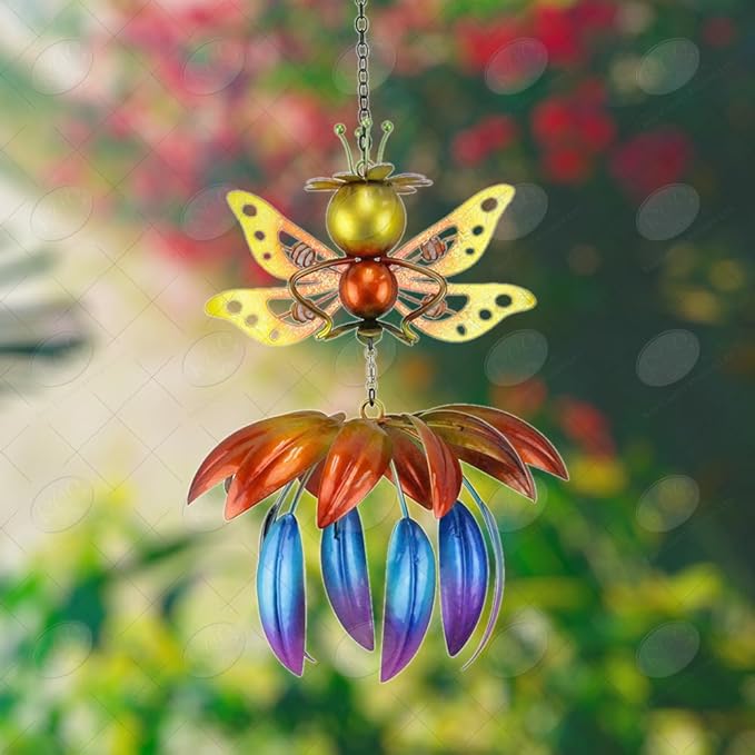 Red Carpet Studios, Hanging Spinner, 15-Inches Fairy Yellow