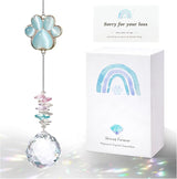 Dog Memorial Suncatcher, Loss of Dog Sympathy Gift, Thoughtful Pet Remembrance Bereavement Gifts
