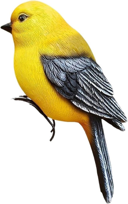 Garden Decor Resin Bird Statues Garden Decorative Sculptures Outdoor Decor Outdoor Decor(A)
