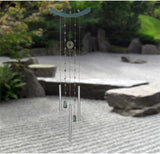 Woodstock Chimes Signature Collection, Woodstock Feng Shui Chime, 39'' Chi Energy Jade Eastern Energies Wind Chimes for Outdoor, Patio, Home or Garden Décor (CEJ)