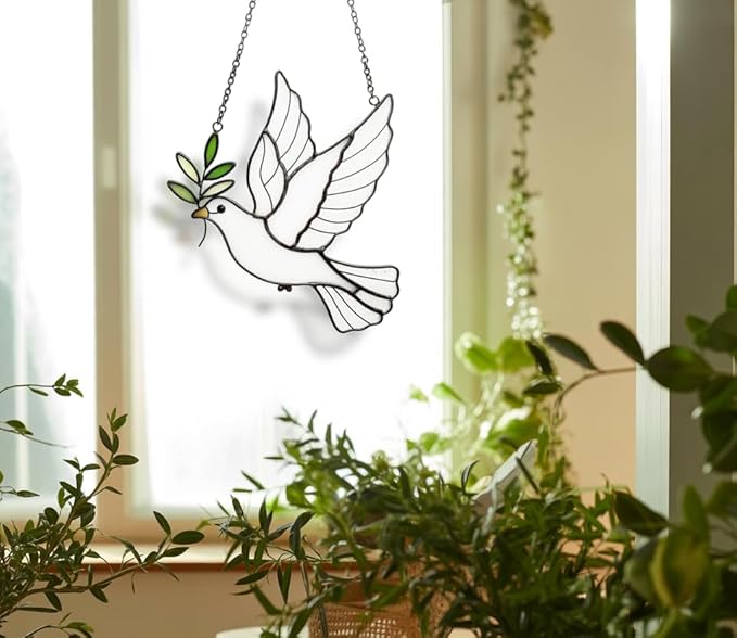 Christian Gifts for Women Suncatcher, Religious Gifts for Women Christian Window Art Decor, Bible 8:11