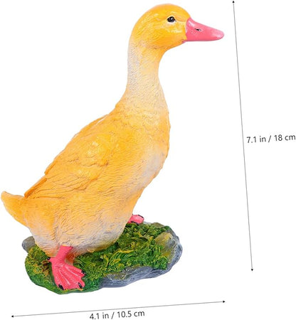 POPETPOP Garden Ornament Figurine Decoration for Home Office and Garden Charming Outdoor Lawn Statue for Creative Decor and Pleasant Atmosphere