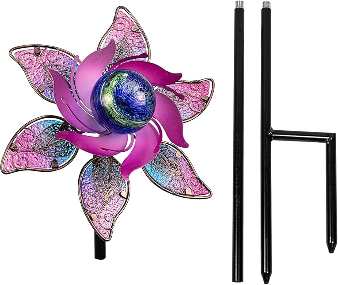 Echo Valley Illum. Two-Tiered Pinwheel - Pomegranate