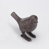 Cast Iron Bird Sculpture Bird Statue Tabletop Decor Figurines, Creative Animal Statues Indoor Outdoor Garden Home Decoration