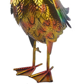 Duck Statue Metal Mallard Duck Sculpture Garden Decoration Metal Yard Art for Patio Lawn Backyard Outdoor Decoration