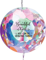 Gifts for Women,Inspirational Crystal Sun Catcher Gifts Motivational Crystal Decoration Gift for Women Graduationg Christmas Birthday