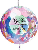 Gifts for Women,Inspirational Crystal Sun Catcher Gifts Motivational Crystal Decoration Gift for Women Graduationg Christmas Birthday