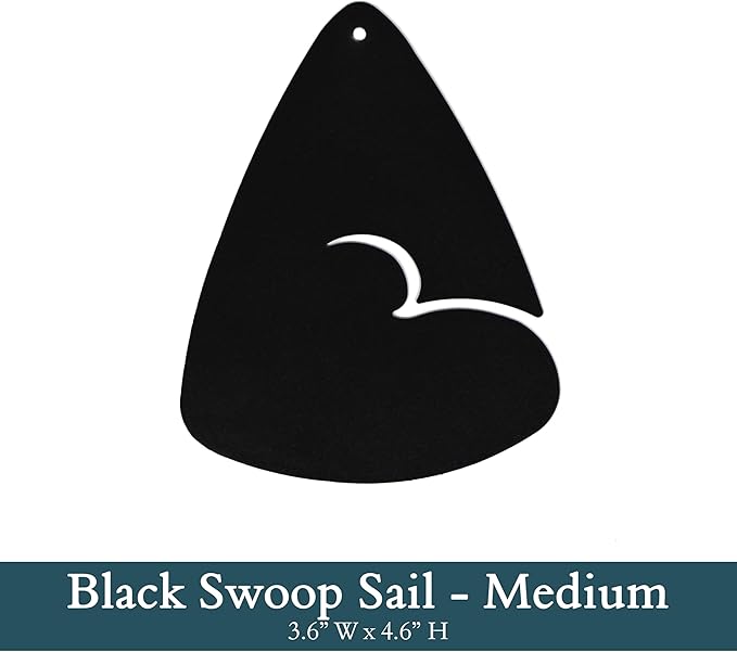Personalized Wind Chime Sail, Sail Only, Engraved Windchime Tag, Custom Wind Chime Plaque, Replacement Windchime Sail