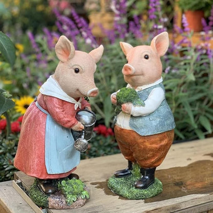 Garden Ornaments Decor Statue Outdoor,Art Sculpture Ornaments Statues Sculptures Outdoor Garden Art Sculpture Doll Resin Crafts Gardening Yard Decoration-B