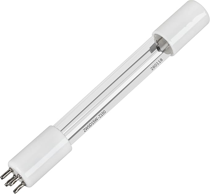 Replacement UV Bulb for Pond Filter, UV Clarifier Light for Green Water (8W 1 Pack)