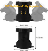 RGB Pond Lights with Timer, LED Underwater Submersible Colorful Landscape Spotlights, 98ft Remote Control IP68 Waterproof Fountain Lights for Fish Aquarium Tank Garden Yard Pool (Set of 3)