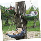 SUPVOX Animal Figurine Resin Decoration Garden Landscape Statue Bird Garden Adornment Resin Craft for Outdoor Decor