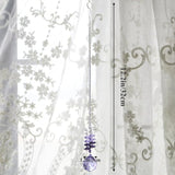 H&D 30mm Purple Chandelier Crystals Ball Rainbow Octogon Chakra Hanging Suncatcher Decorating Balls