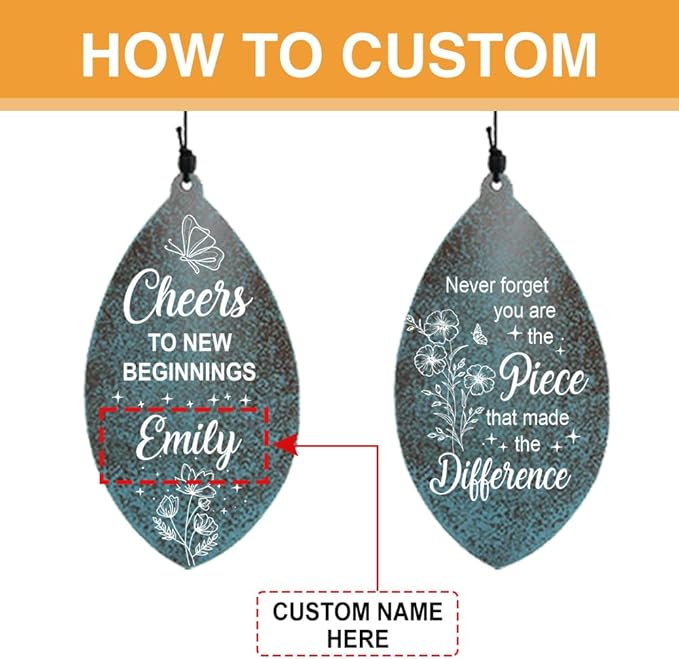 ASTARIN Personalized Happy Retirement Gift, Produced in USA Retirement Wind Chimes for Women Men, 35" Large Deep Tone Wind Chime Retire Gifts for Teacher Co-Workers Boss Husband Friends Parents