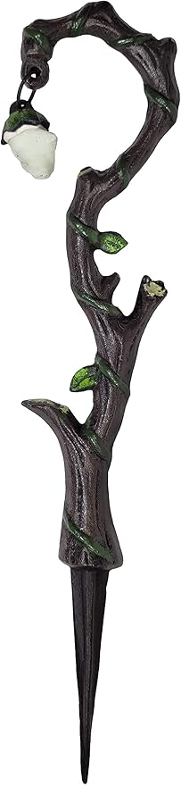 Lulu Decor, 100% Cast Iron Fairy Lamps Garden Decor Fairy Garden Accessories