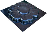 Concrete Mold DIY Sold One Mold Flower Stepping Stone Concrete Cement Mould Garden Path Floral Style (S55)