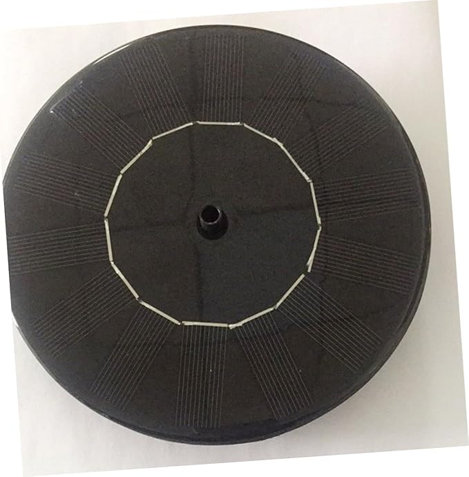 SUPVOX 1W Solar Floating Fountain Pump for Garden Pool Outdoor Solar Panel Water Fountain Decoration Black for Water Features