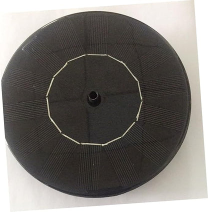 SUPVOX 1W Solar Floating Fountain Pump for Garden Pool Outdoor Solar Panel Water Fountain Decoration Black for Water Features