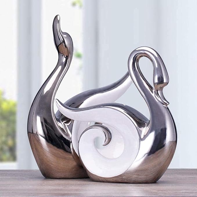 Garden Ornaments Decor Statue Outdoor,Desktop Sculpture Statue 2PCS Home Decoration Room Decor Crafts Stunning Creative Abstract Figurine Desktop Furnishings Garden Gifts Sculpture Statue