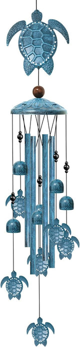 Windchimes Outdoors, 40" Sea Turtle Gifts for Women, Wind Chimes for Outside Home Yard Patio Decor, Turtle Gifts for Mom Grandma Sister, Unique Birthday Festival