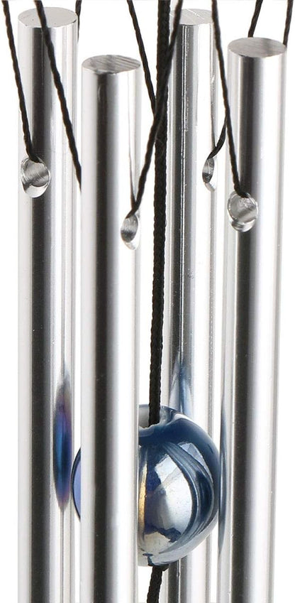 Wind Chimes, Creative Design 2 Pack Beautiful Garden Chimes, Portable Metal Wind Chimes for Home Garden Decoration, Small Size
