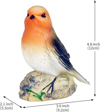 Solar Garden Outdoor Bird Statues Decor for Outside Yard Outdoor Home Patio Decor, Birthday for Mom Grandma Wife Sister Nana from Daughter Son Husband