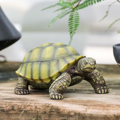 Realistic Turtle Statue Resin Turtle Statue Decor, Garden Sculpture Indoor/Outdoor Courtyard Lawn Ornament, Home Decor