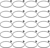 Wall Flower Pot Holder Bulk 8in 20Pack Ring Plant Hanger, Metal Planter Hooks Wall Mounted Bracket Heavy Duty for Outdoor Indoor Black