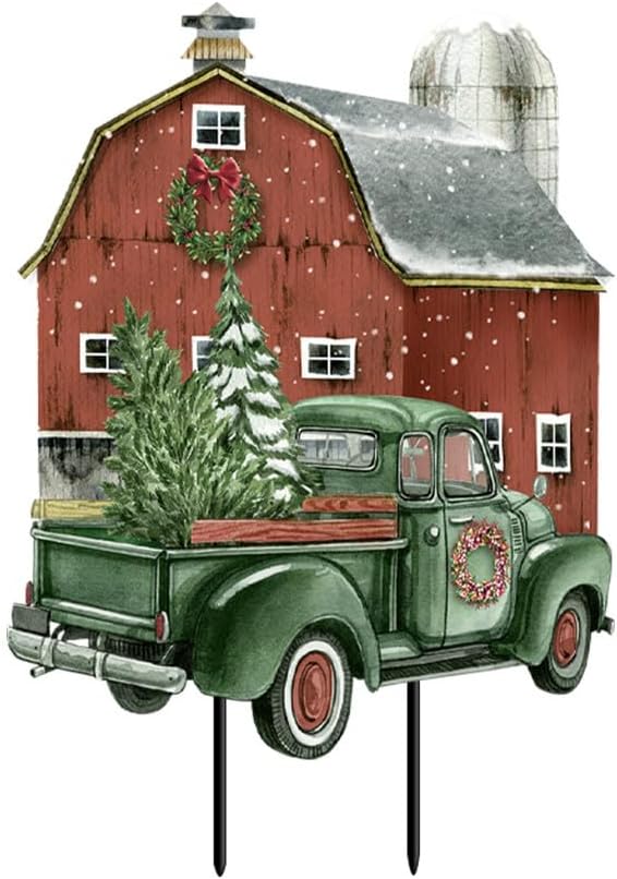Briarwood Lane Christmas on the Farm Metal Art