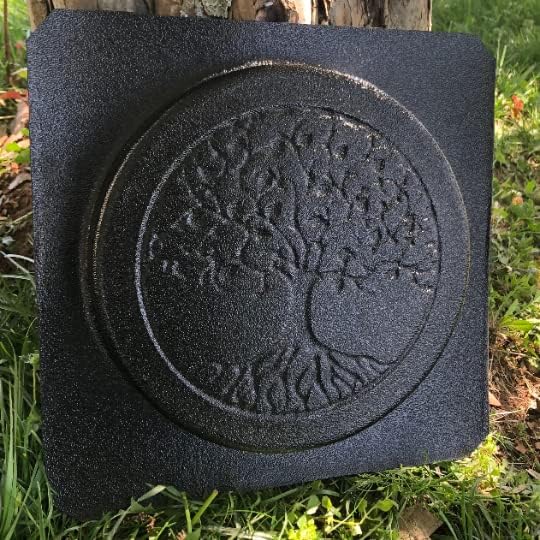 Tree of Life Stepping Stone Mold, ABS Plastic Mold For Concrete or Cement