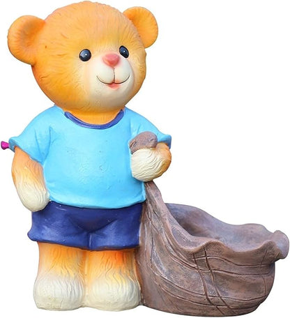 Garden Ornaments Outdoor Sculpture Garden Ornament Resin Miniature Simulation Animal Cute Garden Courtyard Outdoor Decoration Garden Ornaments