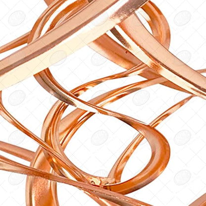 Red Carpet Studios The Original Cosmix Deluxe Helix Wind Spinner, Large 20-Inch, Triple Copper