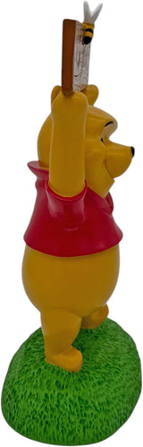 Winnie The Pooh with Welcome Sign Everyday Outdoor Garden Statue, 12 Inches Tall, Officially Licensed Disney Product