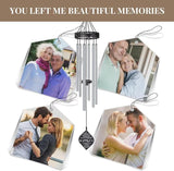 Synhonty Memorial Wind Chimes for Loss of Husband, 32" Sympathy Gift, Remembrance/Grief/Bereavement Gifts in Memory of Husband