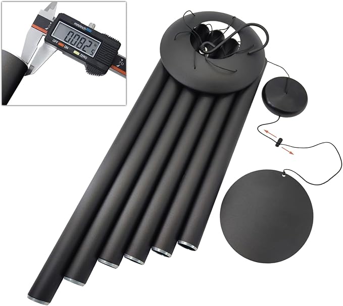 Large Wind Chimes for Outside Deep Tone, Memorial Sympathy Gifts for Loss of Loved One,48" Wind Chime with 6 Heavy Tuned Aluminum Tubes Outdoor Clearance for Garden,Yard,Patio & Lawn