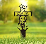 Golden Retriever Loss Metal Memorial Stakes,Custom Memorial Metal Sign with Name Year,Pet Grave Marker Ornament for Cemetery,Golden Retriever Dog Metal Plaque,Pet Loss Sympathy Gifts
