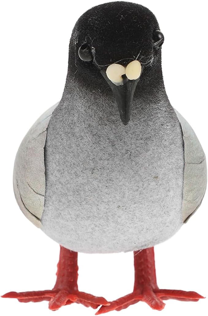 5Pcs Realistic Simulation Pigeon Models Imitation Pigeons for Home and Garden Decor Lifelike Ornamental Birds for Indoor and Outdoor Use for Photography Props