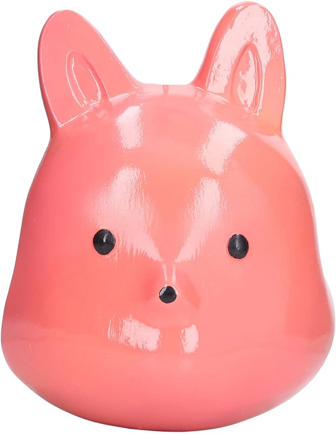 plplaaoo Garden Statues Outdoor Decorations Cute Red Animal Shape Durable Resin Art Sculpture for Yard Lawn Ornaments Home Pendant 11.4 Inch 1737g