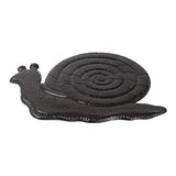 BRASSTAR Cast Iron Snail Shape Stepping Stone Stepping Footstone for Garden Path, Lawn, Yard, Patio, Farmland, Door Entrance, Outdoor Decor TQGJPT362