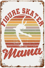 Retro Metal Tin Sign Loves Skag Mom Funny Wall Decor for Home,Garden,Patio,Yard,Office,Vintage 8x12 Inches Room Decorations