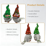2Pcs Bird Statues Cute Bird Sculptures Garden Decor Bird Figurines Home Decor Decorative Bird Ornaments for Indoor Outdoor Patio Lawn Yard Tabletop Bookshelf Decor