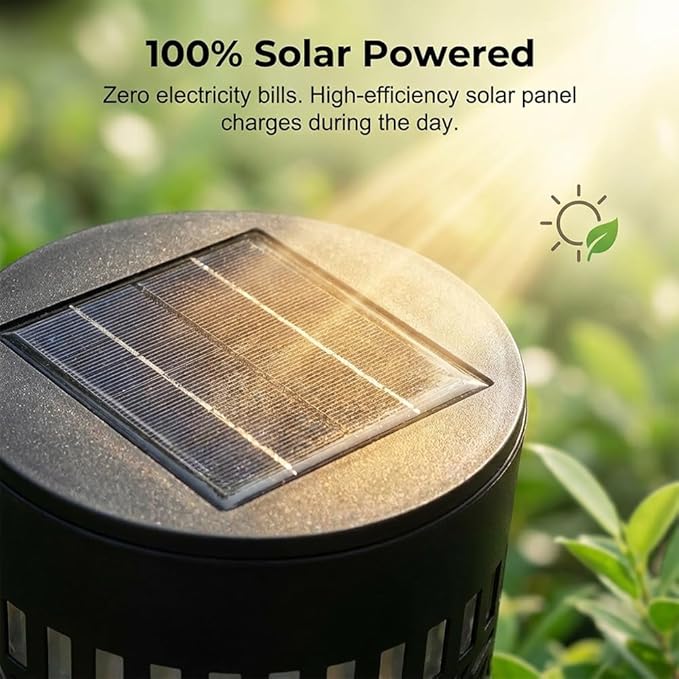 Decorative Solar Mandala Lights, 2026 New Solar Mandala Lights Outdoor, Mandala Theme Waterproof Fence Light for Garden, Patio, Deck, Post, Fence Yard Decor (1PCS)