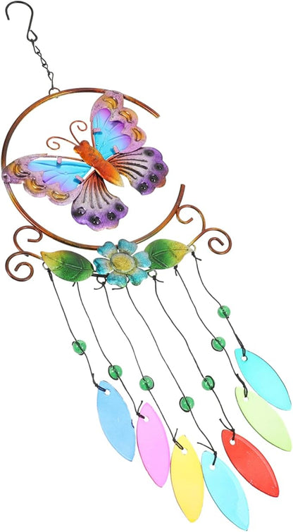 BESPORTBLE 1pc Garden Hanging Wind Chime Metal for Decor Creates Soothing Sounds for Birthdays and Housewarming Celebrations