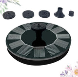 FAVOMOTO Solar Floating Fountain Solar Powered Mini Water Fountain for Garden and Bird Bath Automatic Operation Cute Design Efficient Water Circulation Durable Material