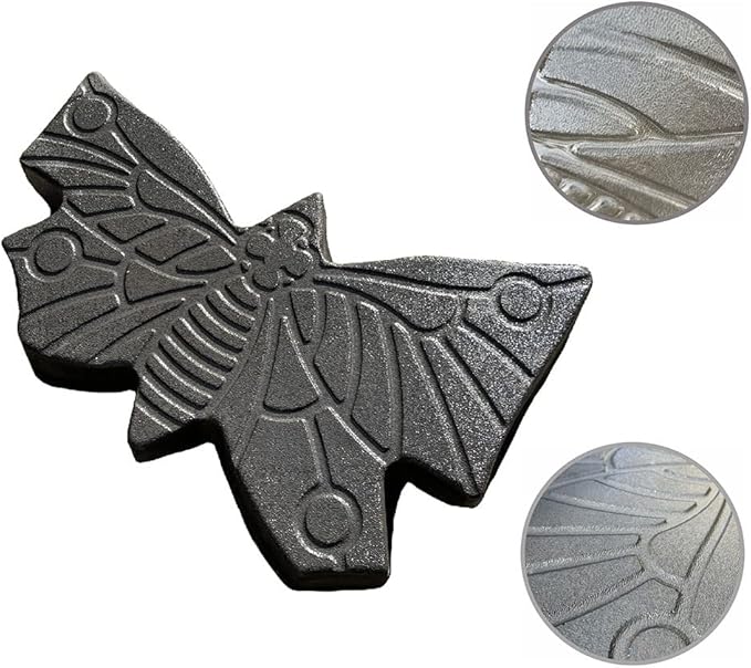 AUTUMN Butterfly Stepping Stone Mold, Concrete Cement Mold, DIY Walkway Stepping Stones, Butterfly Statue for Garden, Garden Decor