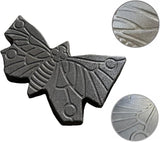 AUTUMN Butterfly Stepping Stone Mold, Concrete Cement Mold, DIY Walkway Stepping Stones, Butterfly Statue for Garden, Garden Decor
