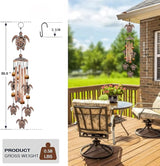 Turtle Wind Chime for Outside,Sea Turtle Gifts for Women,35IN Windchimes Outdoors Clearance,Turtle Decor for Garden Yard Porch Patio Home, Birthday Gift for Mom Grandma Friend
