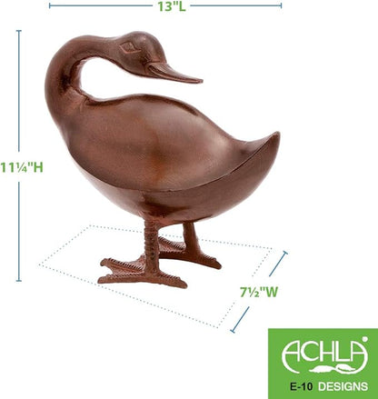 Achla Designs Goodbye Duck, Garden Animal Statue