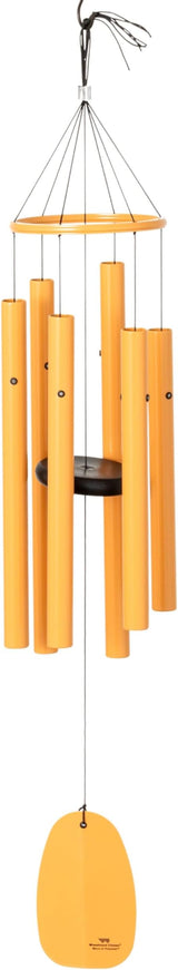 Woodstock Chimes Bells of Paradise Medium 32" Apricot Wind Chime for Outside, Outdoor Memorial Gift, Wind Chimes for Backyard, Porch, Garden Patio Decor BPMAP